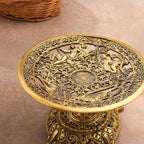 Brass Fruit Table Tray / Stand (5.5 Inch) Vedansh Craft