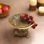 Brass Fruit Table Tray / Stand (5.5 Inch) Vedansh Craft