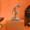 Brass Trishul with Damru & Om (4 Inch) Vedansh Craft