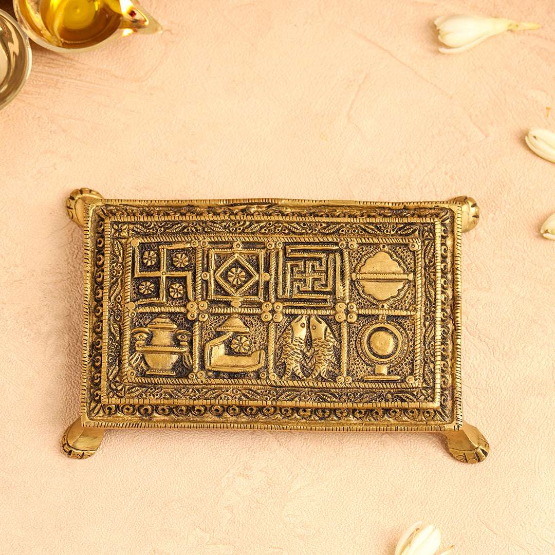 Brass Pooja Chowki Vedansh Craft