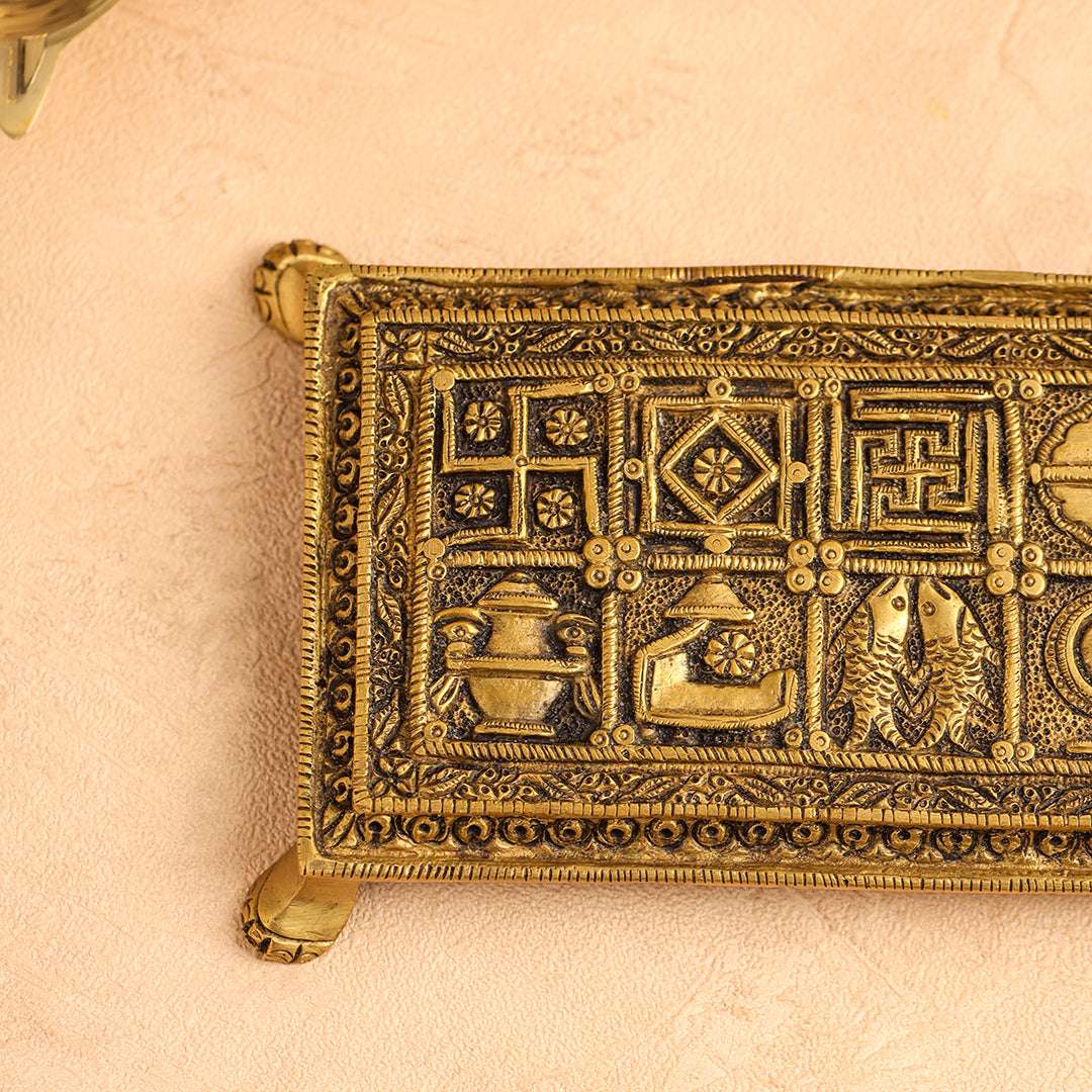 Brass Pooja Chowki Vedansh Craft