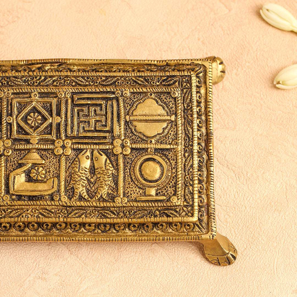 Brass Pooja Chowki Vedansh Craft