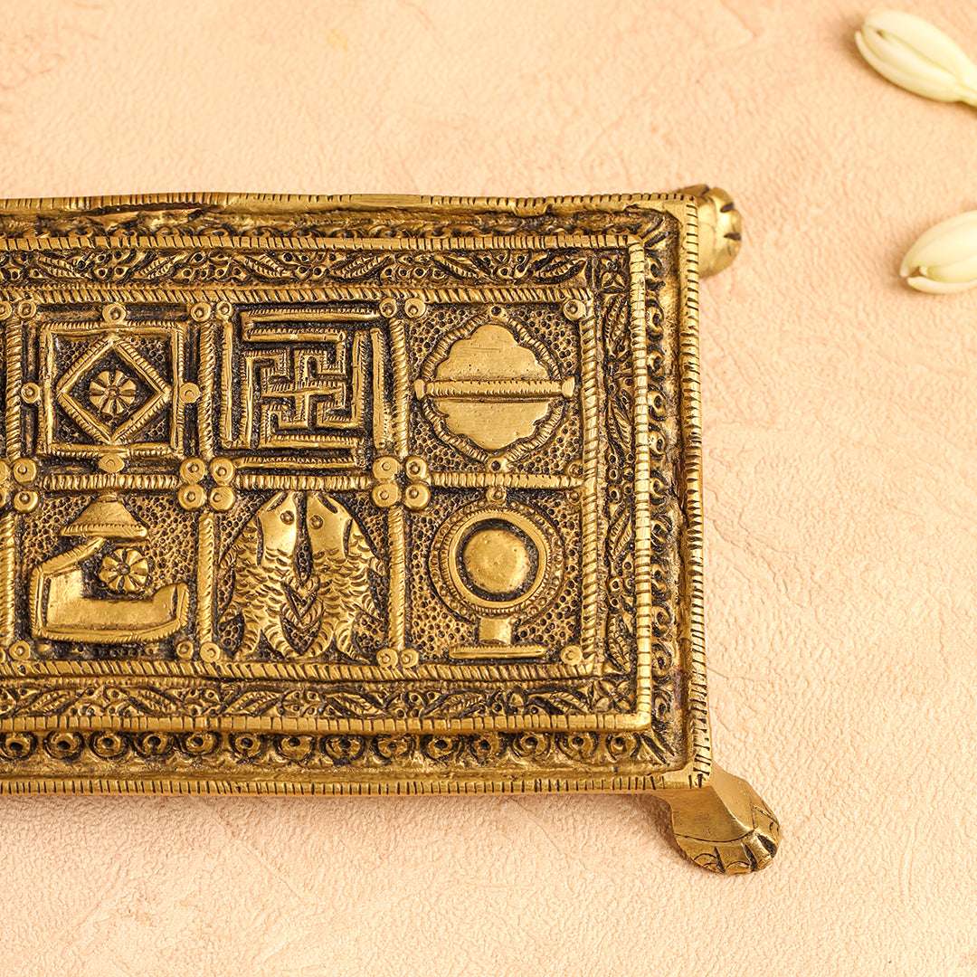 Brass Pooja Chowki Vedansh Craft