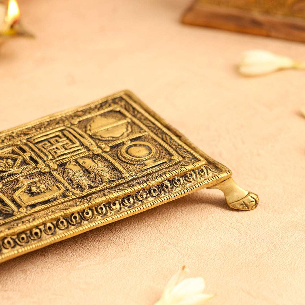 Brass Pooja Chowki Vedansh Craft