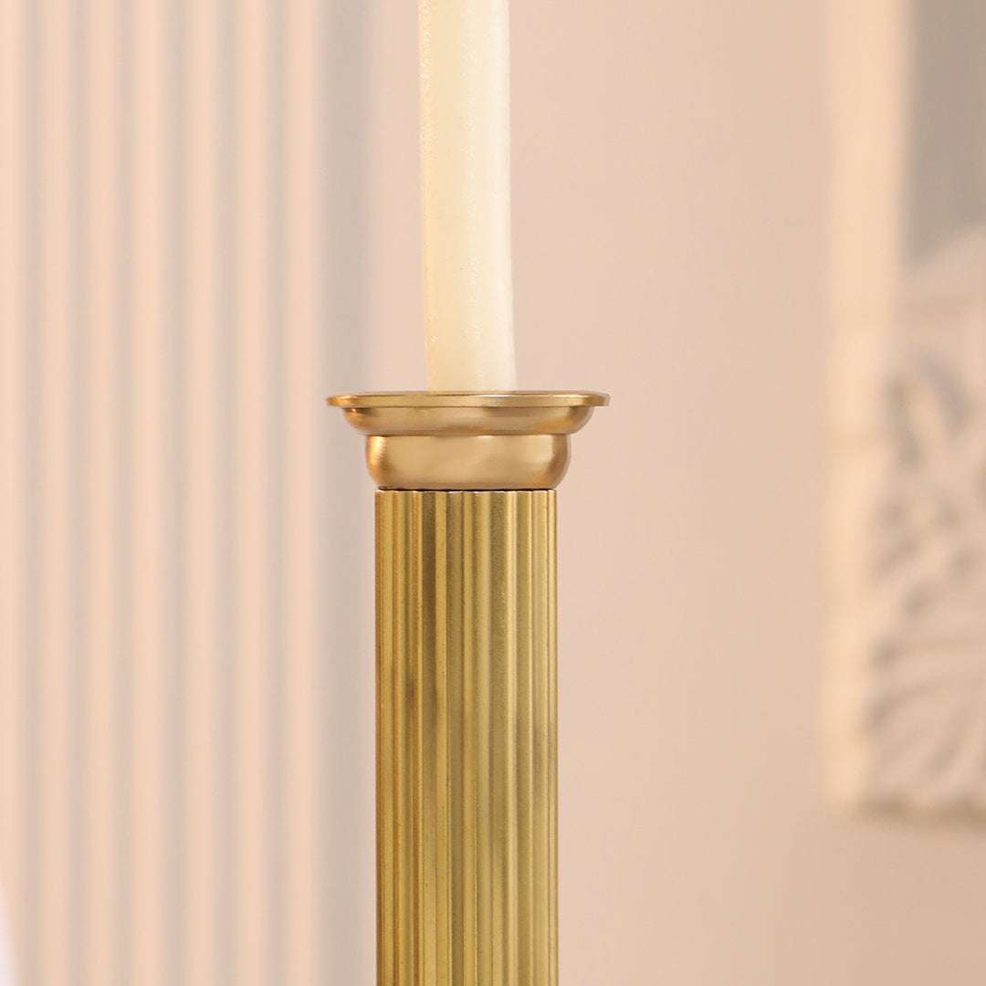 Brass Candle Stand Holder (6.7 Inch) Vedansh Craft