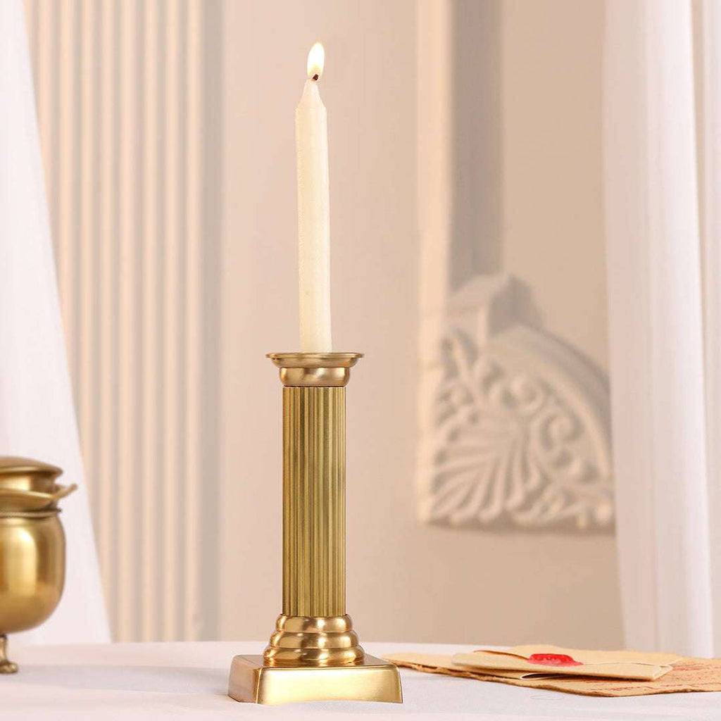 Brass Candle Stand Holder (6.7 Inch) Vedansh Craft
