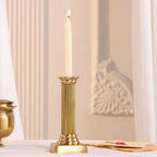 Brass Candle Stand Holder (6.7 Inch) Vedansh Craft