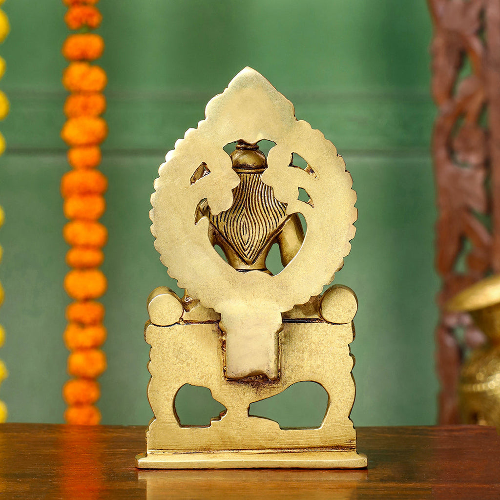 Brass Goddess Rajarajeshwari Idol – Divine Mother of the Universe (7.5 Inch) Vedansh Craft