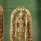 Brass Lord Ram Idol – Traditional Ram Darbar Style Statue Vedansh Craft
