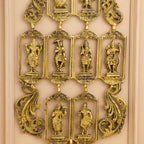 BRASS Dashavatara / VISHNU AVATAR WALL HANGING (29.5 INCH) Vedansh Craft