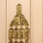 BRASS Dashavatara / VISHNU AVATAR WALL HANGING (29.5 INCH) Vedansh Craft
