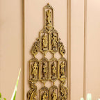 BRASS Dashavatara / VISHNU AVATAR WALL HANGING (29.5 INCH) Vedansh Craft