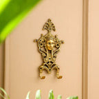 Brass Lady Face Wall Hook / Hanger (9 Inch) Vedansh Craft