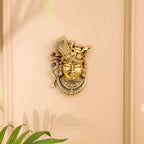 Brass Shrinathji Wall Hanging (6.3 Inch) Vedansh Craft