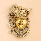 Brass Shrinathji Wall Hanging (6.3 Inch) Vedansh Craft