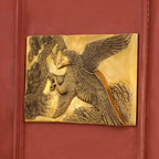 Brass Eagle Wall Hanging Plate (11.4 Inch) Vedansh Craft