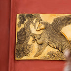 Brass Eagle Wall Hanging Plate (11.4 Inch) Vedansh Craft