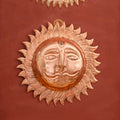 Copper Sun Face Wall Hanging Vedansh Craft
