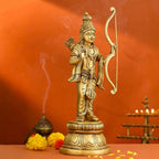 Brass Lord Ram Standing Statue (16 Inch) Vedansh Craft
