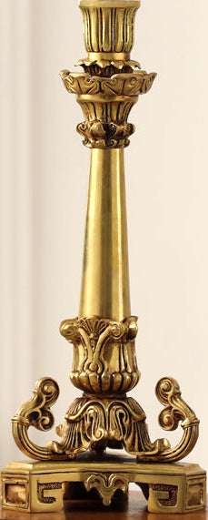 Brass Candle Stand Holder (10.9 Inch) Vedansh Craft