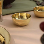 Brass Hammered Thali Set (1.1 Kg) Vedansh Craft