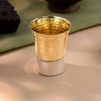 Brass Hammered Thali Set (1.1 Kg) Vedansh Craft
