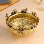Brass Elephant Urli Bowl Vedansh Craft