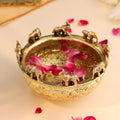 Brass Elephant Urli Bowl Vedansh Craft