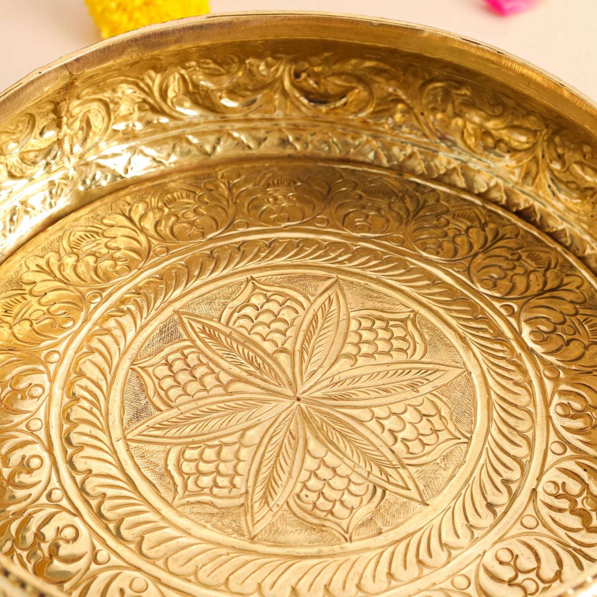 Brass Traditional Urli Bowl (3.2 Inch) Vedansh Craft