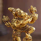 Brass Standing Varaha Lakshmi Idol (3.5 Inch) Vedansh Craft