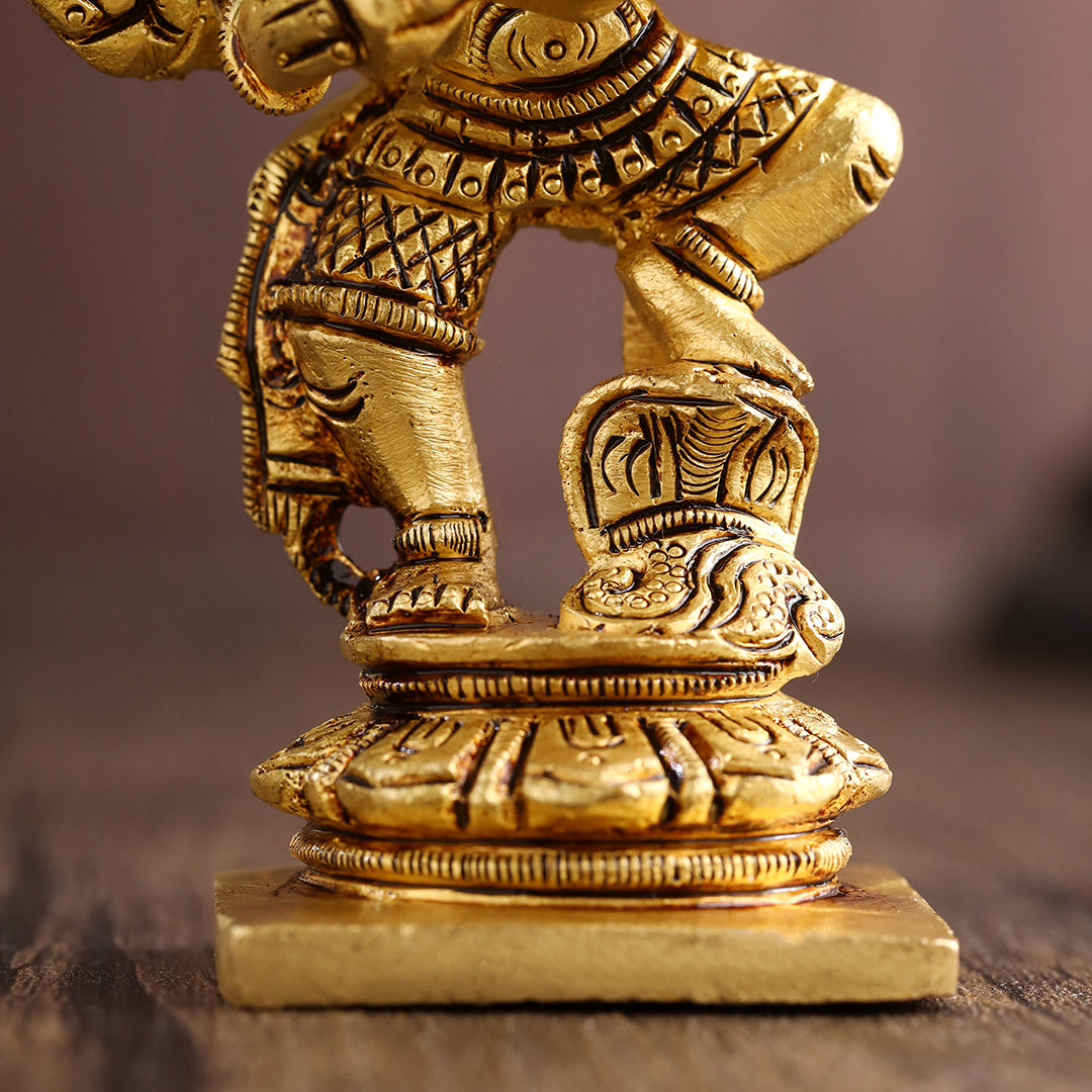 Brass Standing Varaha Lakshmi Idol (3.5 Inch) Vedansh Craft