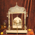 Brass Laddu Gopal Swing / Jhula (20.8 Inch) Vedansh Craft