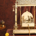 Brass Laddu Gopal Swing / Jhula (20.8 Inch) Vedansh Craft