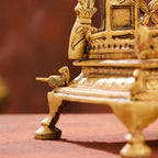 Brass Superfine Sheshnag Singhasan – Premium Handmade Pooja Deco (13 Inch) Vedansh Craft