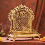 Brass Superfine Sheshnag Singhasan – Premium Handmade Pooja Deco (13 Inch) Vedansh Craft