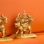 Brass Navdurga Idols Set (3.5 Inch) Vedansh Craft
