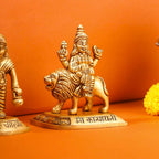 Brass Navdurga Idols Set (3.5 Inch) Vedansh Craft
