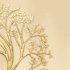 Brass Cow & Calf With Kalpvriksha Tree Wall Hanging (44.8 Inch) Vedansh Craft