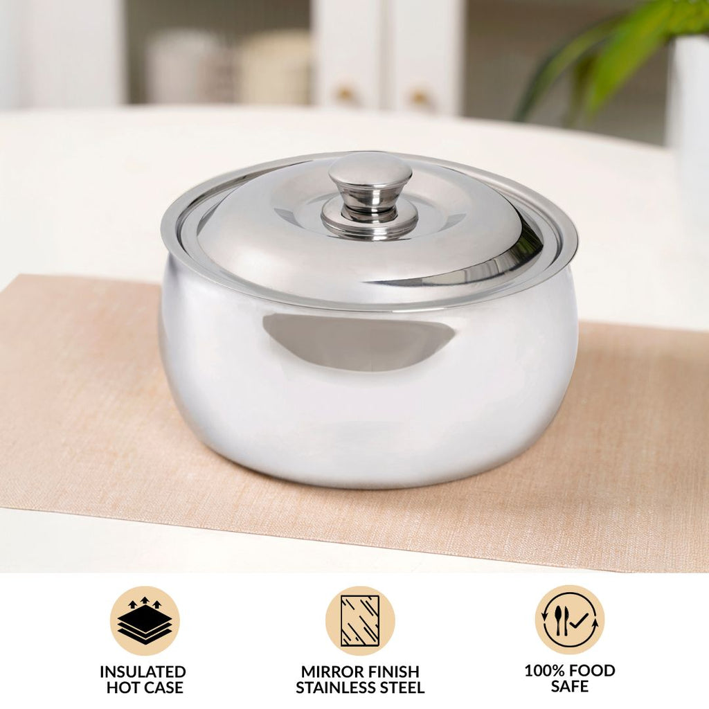 Insulated Stainless Steel Hot Pot 2100ml Nestasia