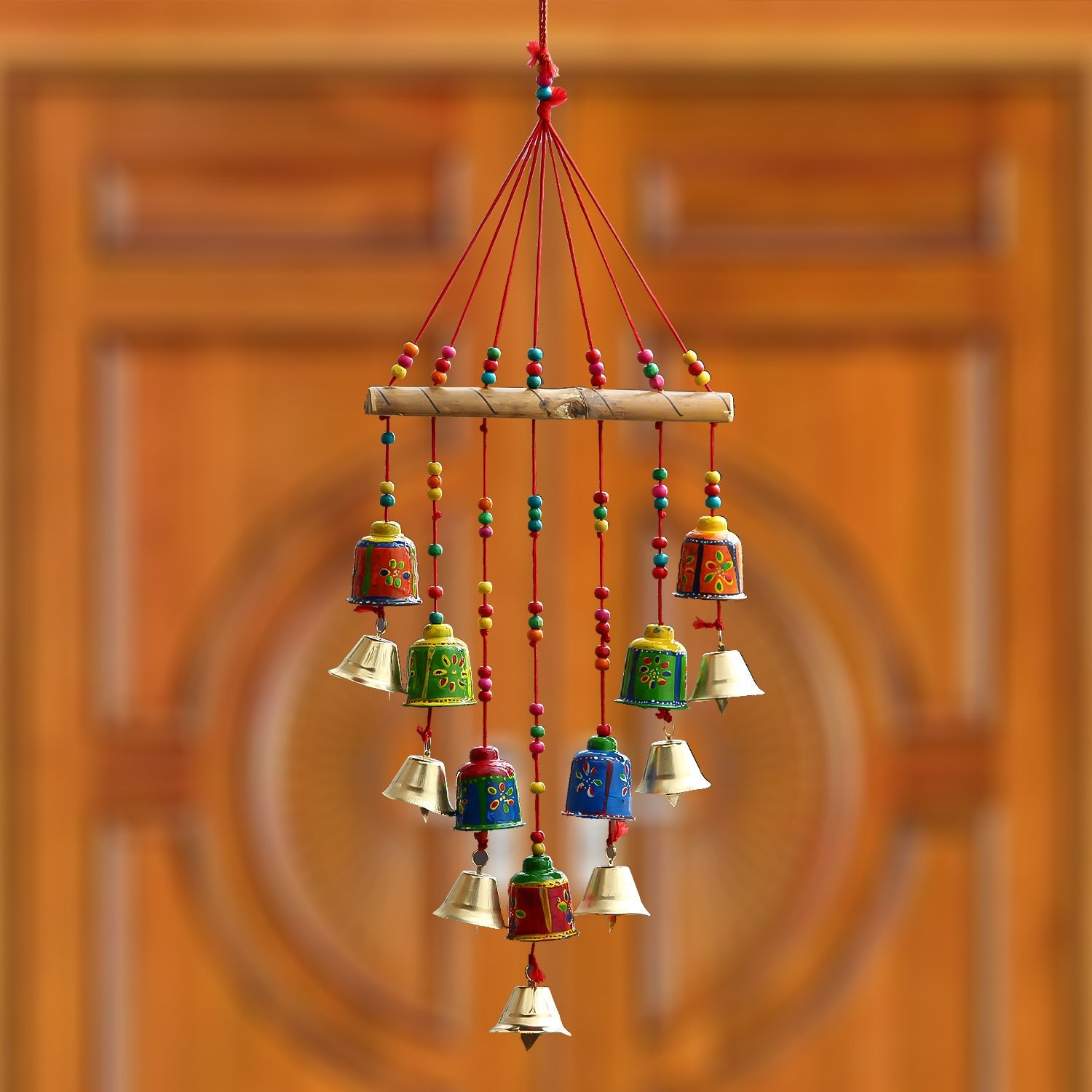 Handcrafted Decorative Wall/Door/Window Hanging Bells Kafalo
