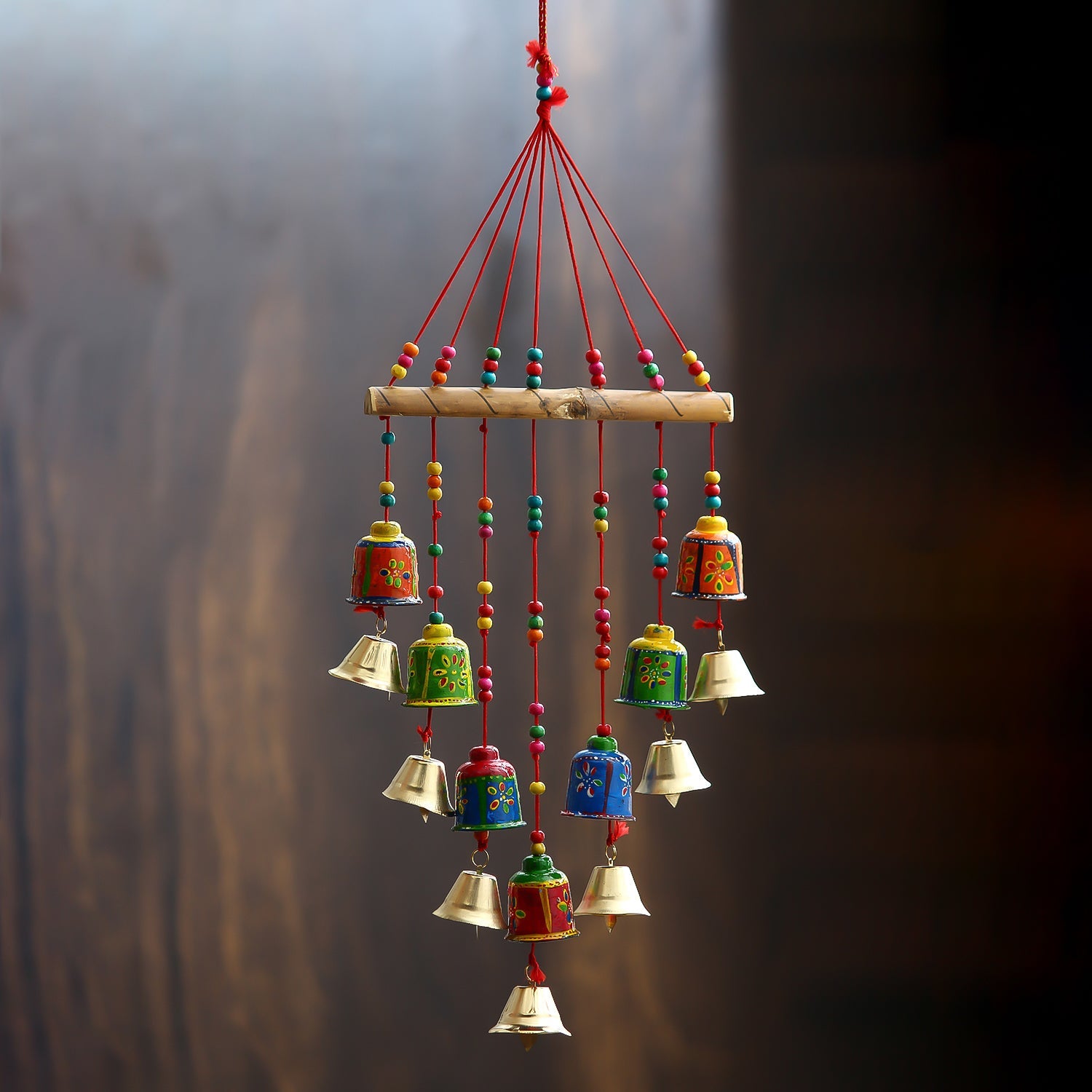 Handcrafted Decorative Wall/Door/Window Hanging Bells Kafalo