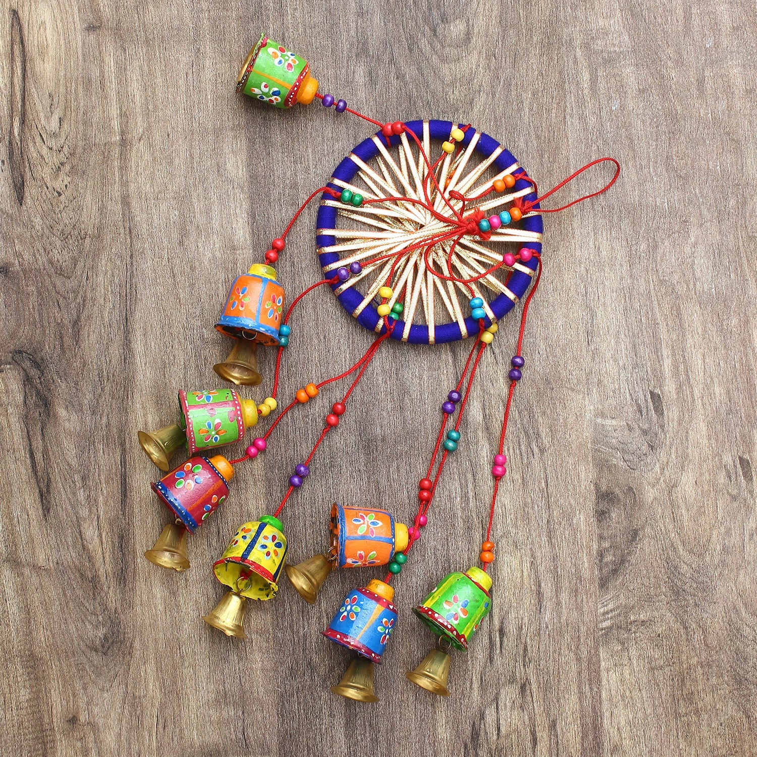 Handcrafted Decorative Wall/Door/Window Hanging Bells Kafalo