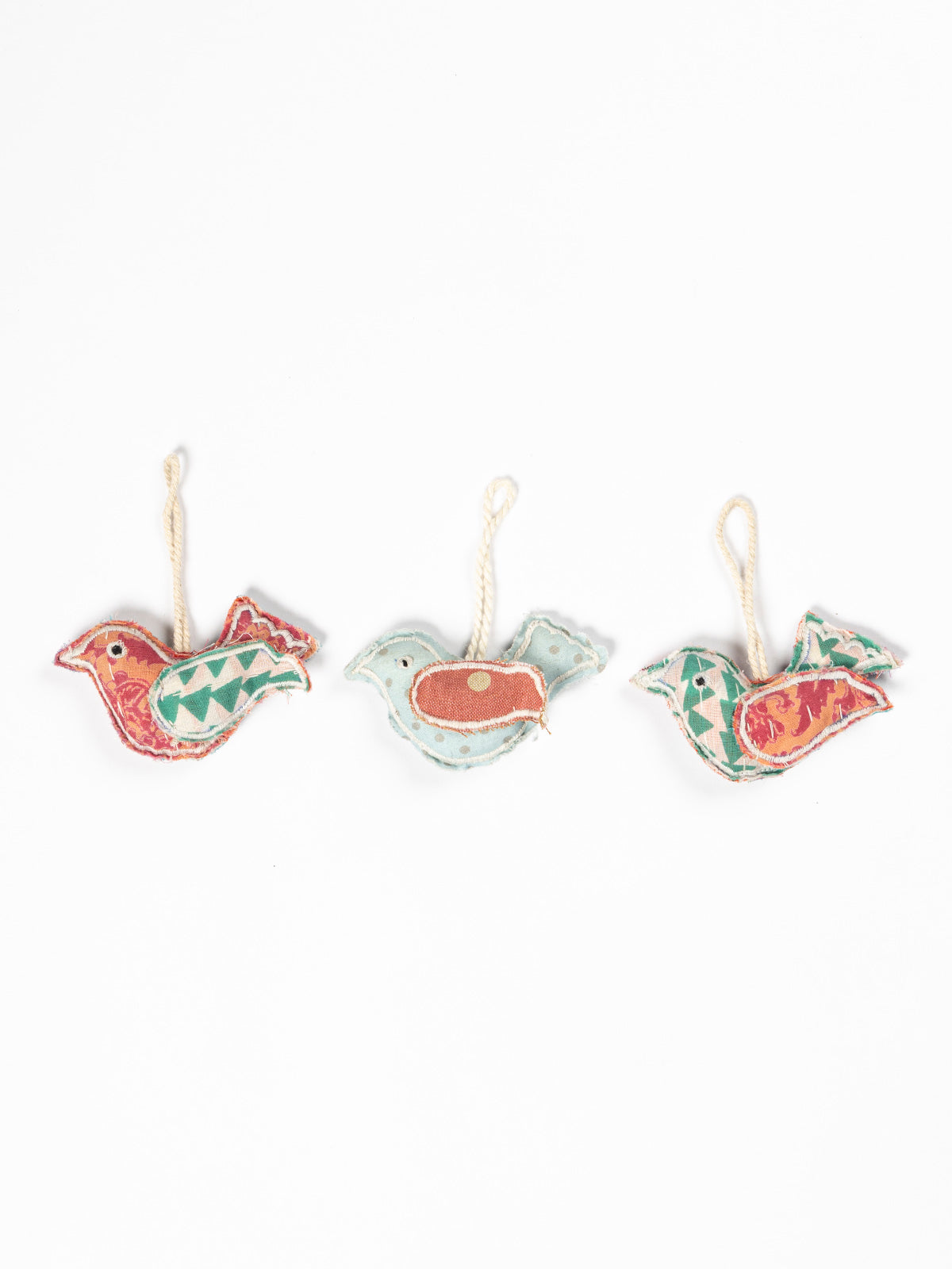 Birdie Bunch Ornaments 3pcs Contrast Living
