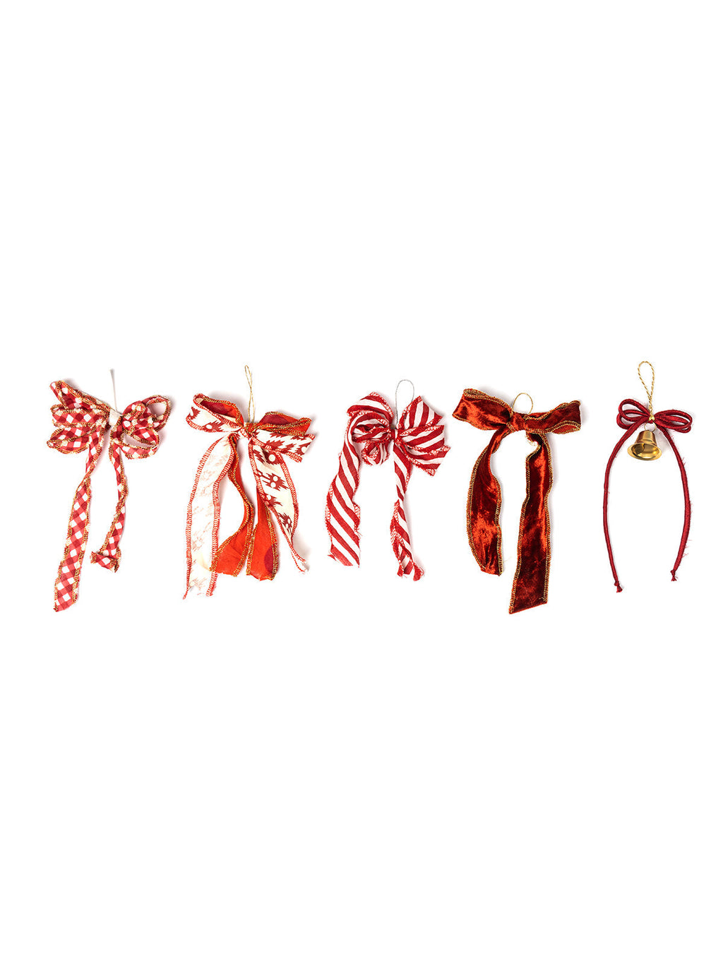 Merry Whimsy Bows 5pcs Contrast Living