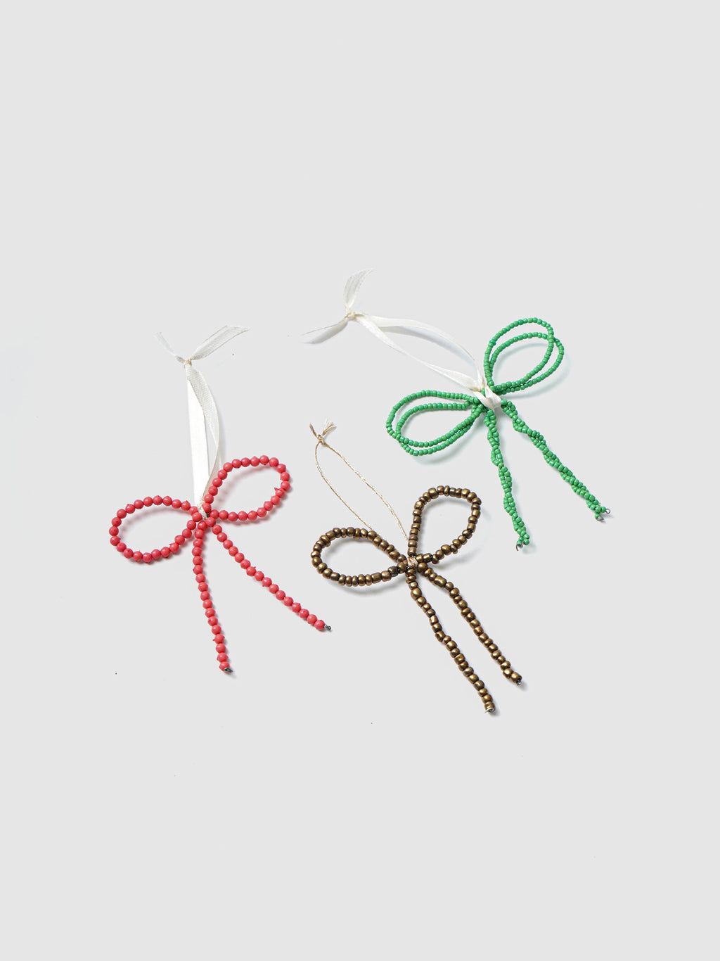 Merry Knots Ornaments 3pcs Contrast Living