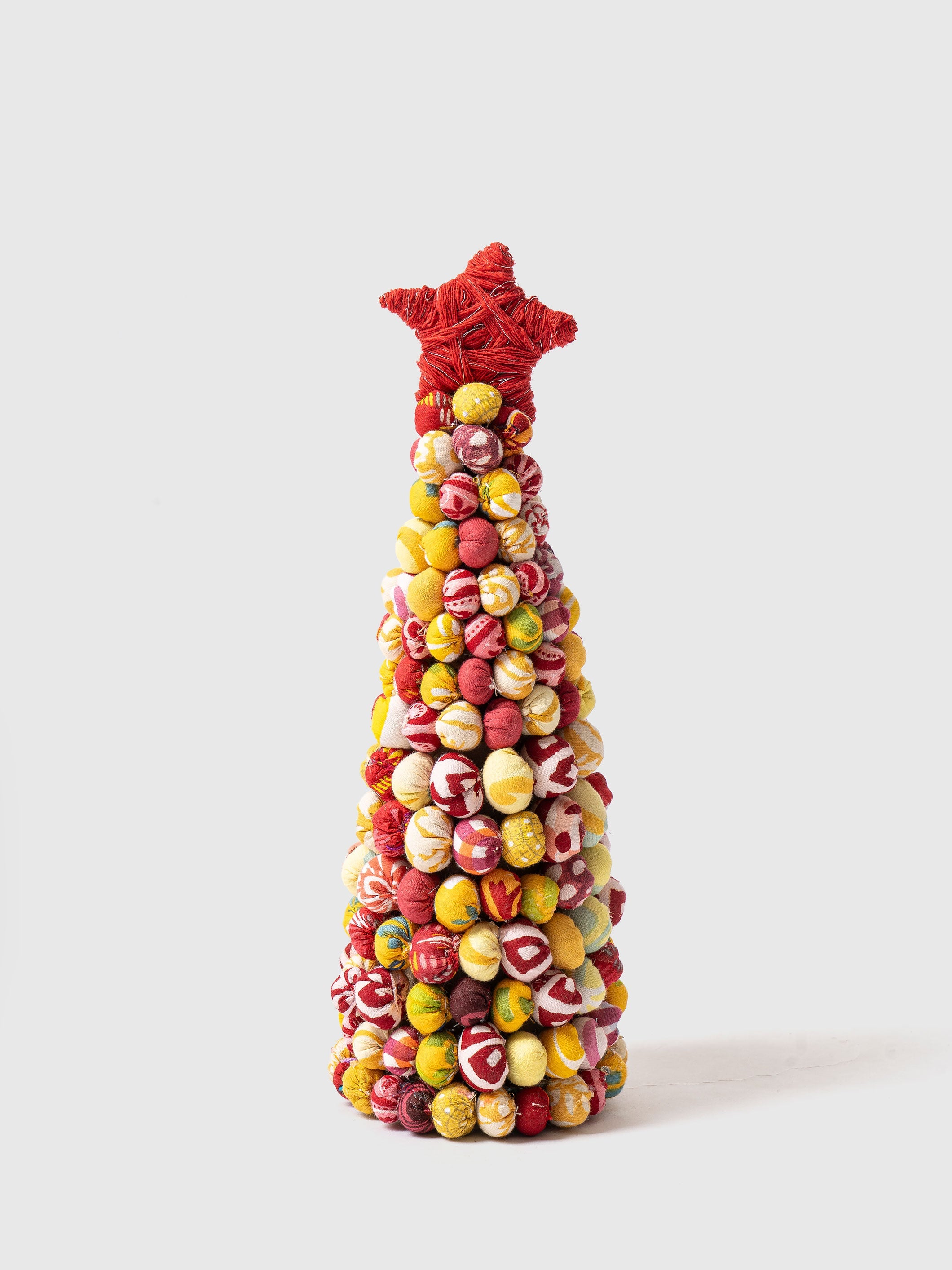 Christmas Candy Tree with Star Topper Contrast Living