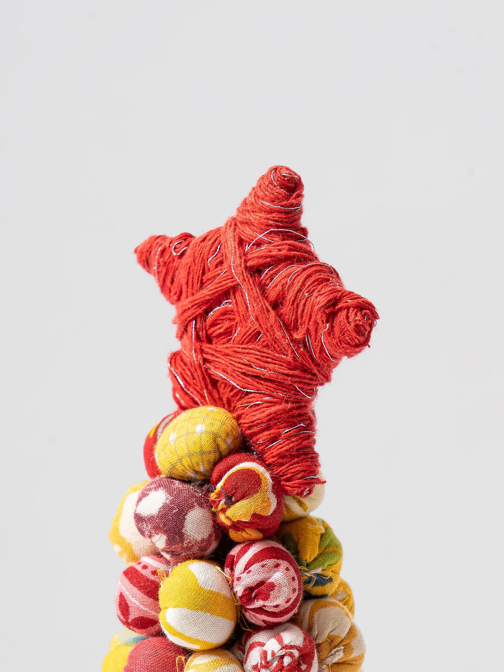 Christmas Candy Tree with Star Topper Contrast Living