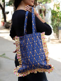 Jheel Tote Bag Contrast Living