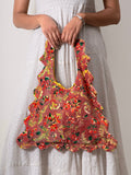 Tote-ally Gulabi Tote Contrast Living