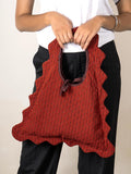 Red Flag Tote Bag Contrast Living